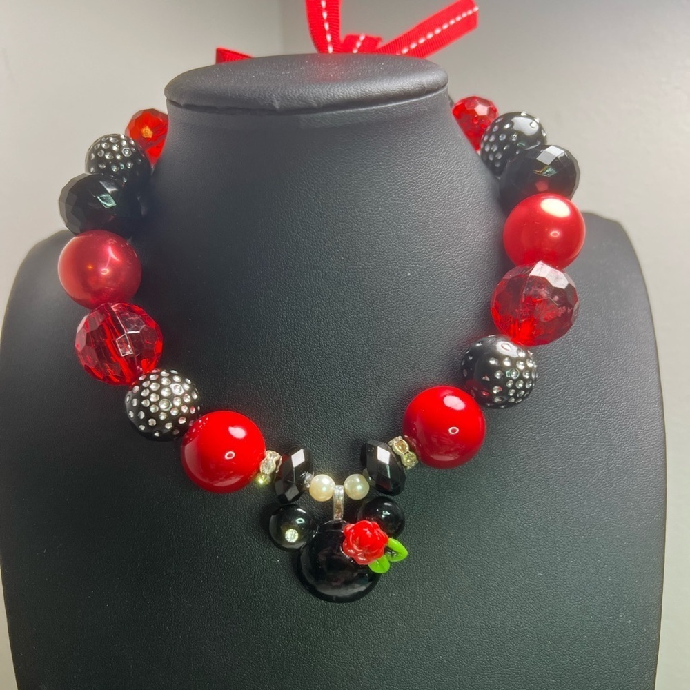 Colorful Kids Acrylic Beaded Necklace D13